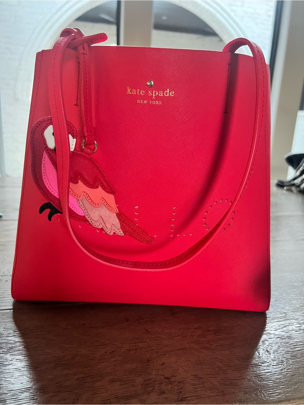 kate spade Hot Pink Flamingo Shoulder Bag